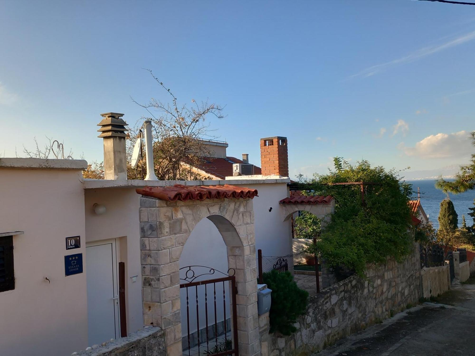 Kuca Za Odmor Skalina - Sea View Villa สปลิตสกา ภายนอก รูปภาพ