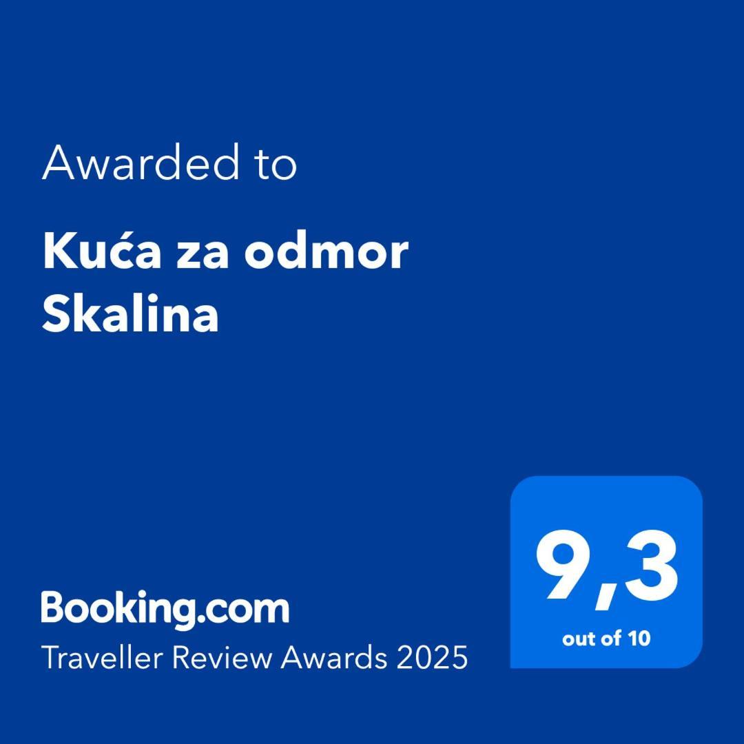 Kuca Za Odmor Skalina - Sea View Villa สปลิตสกา ภายนอก รูปภาพ